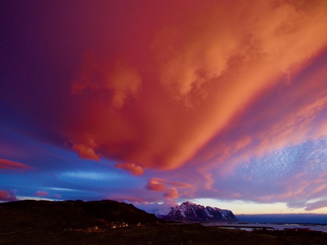 Seaside View Lofoten Bostad Exterior photo